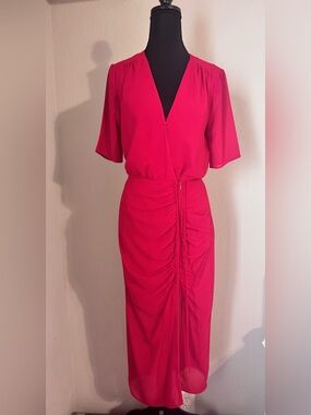 Elegant V-Neck Dress